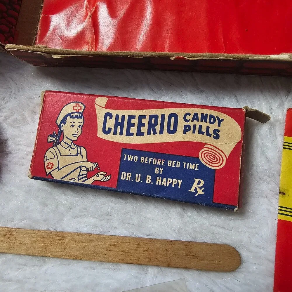 Vintage 1950s Hasbro Dolly's Nurse Kit NO. 1730 Incomplete Advertised in LIFE